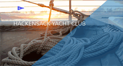Desktop Screenshot of hackensackyachtclub.com